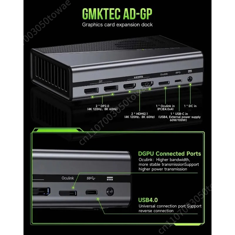 Docking Station Esterna OcuLin - Oculink Egpu Dock Graphics Card recensione e prezzo